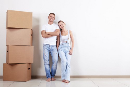 Moving boxes and home relocation in Crystal Palace
