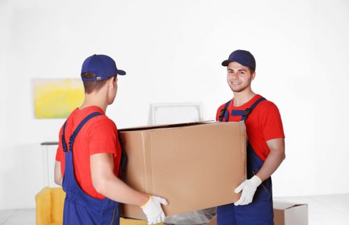 Movers handling a home relocation in Crystal Palace
