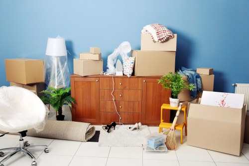 Customer complaint review process for a removals service