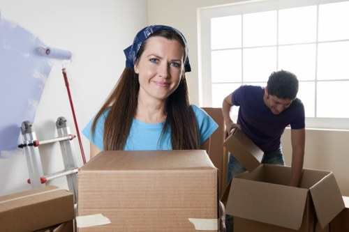 Furniture removal from a Crystal Palace property with tight access