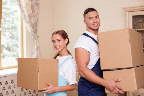 Office relocation and removals in Crystal Palace with careful equipment handling